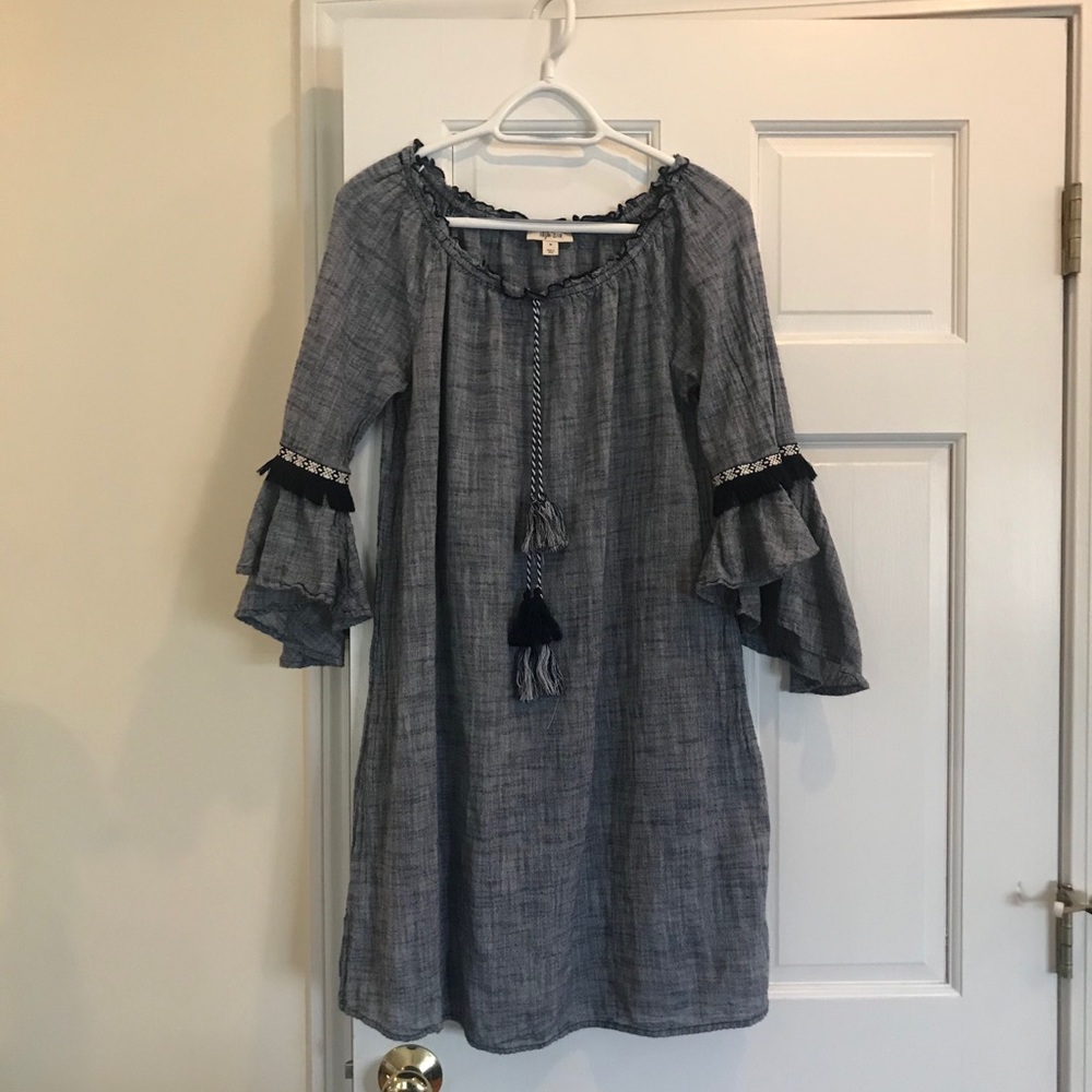 3/4 sleeve dress